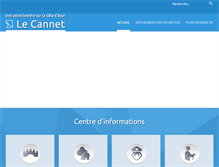 Tablet Screenshot of lecannet.fr